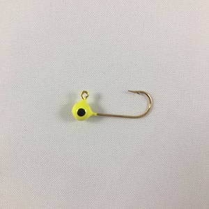 Lot 50 Round Lead Jig Heads Fishing Hooks Crappie 1/32 3/32 1/8oz Unpainted