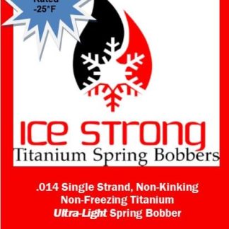 Ice Strong Ultra Light Titanium Spring Bobber