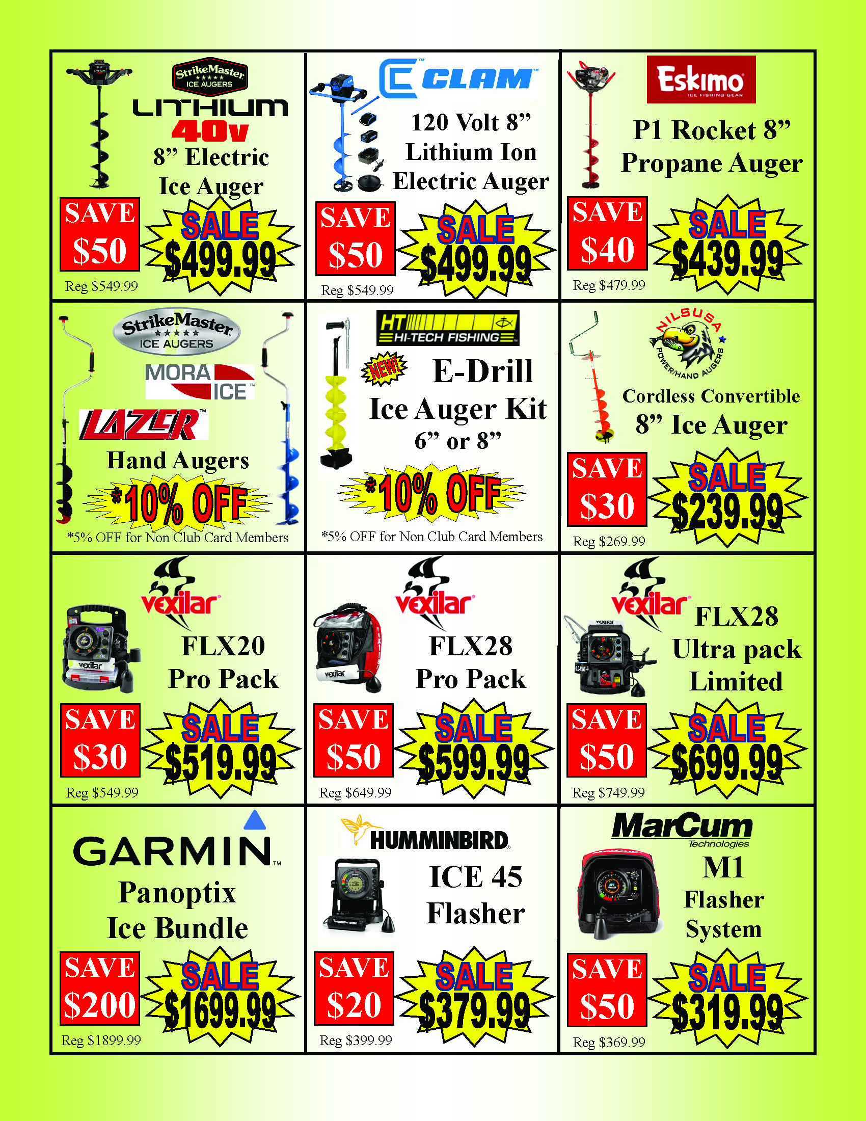 new ice fishing gear for 2020