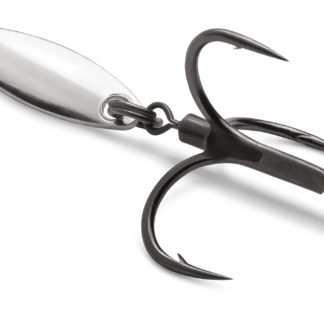 Spinpoler Bladed Treble Hooks With Willow Blade Replacement Bladed