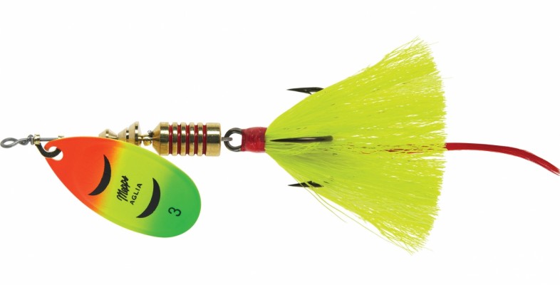 Perch & Sunfish 1/8 oz. Mepps  Aglia Bait Series Spinner 2 