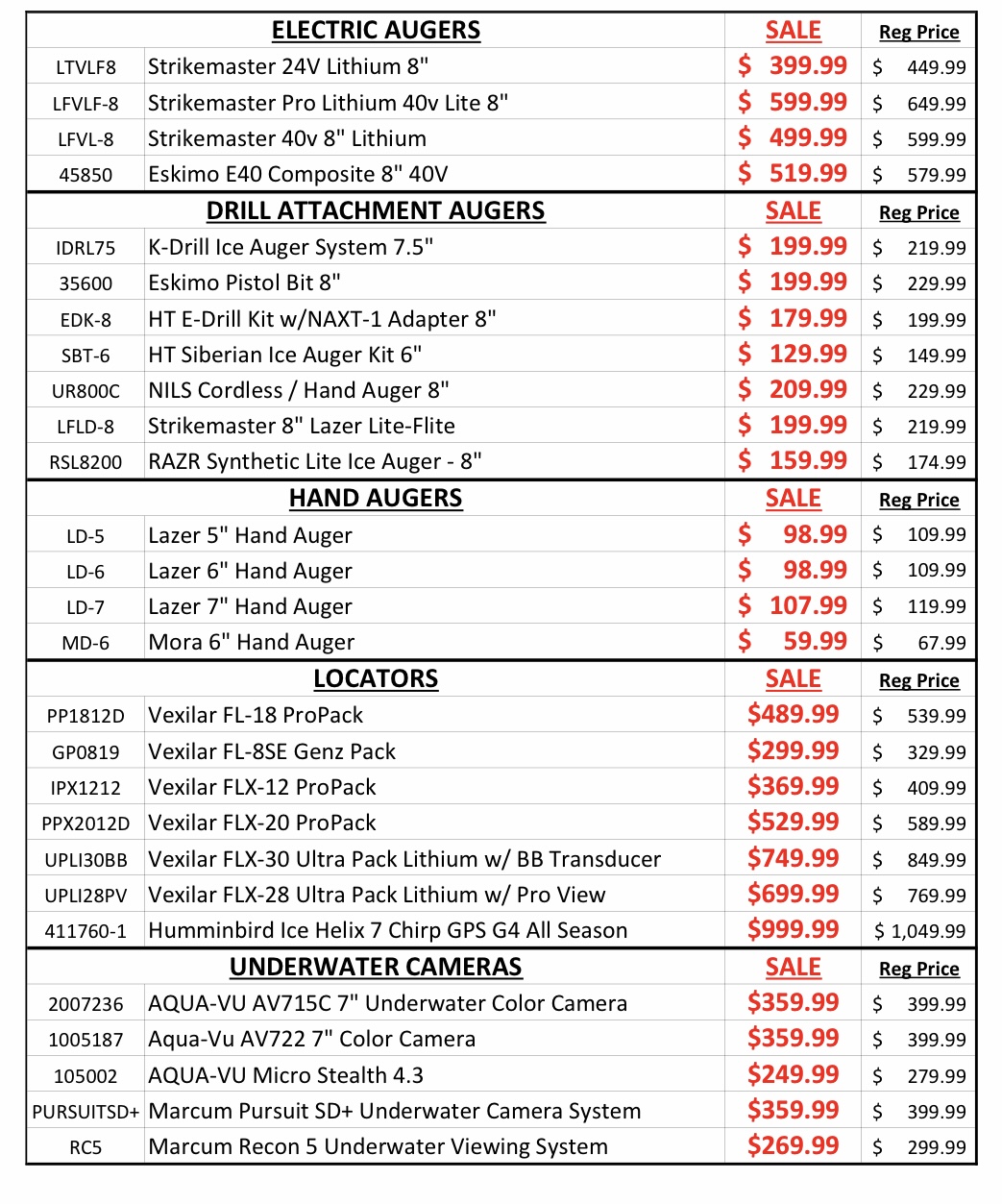 SALE! Dick Smith's Live Bait & Tackle