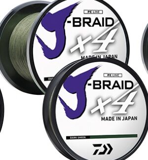 Braid Daiwa J Braid X 4 strands Green