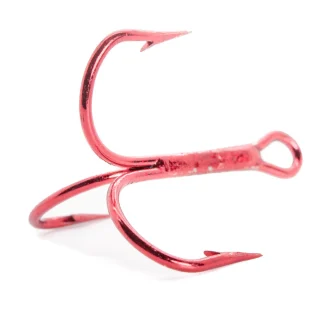 Mustad Round Bend Treble Hook - 25pk