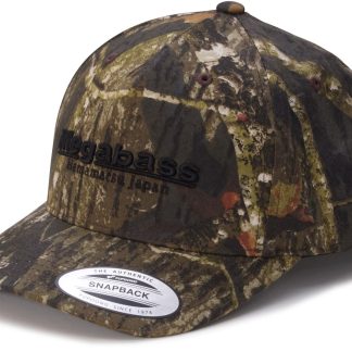 Megabass Classic Camo Cap - Mossy Black