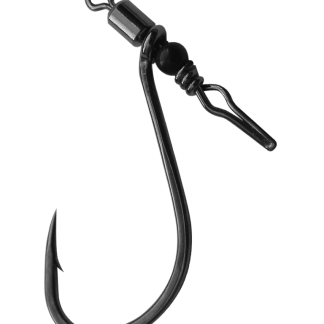 Gamakatsu G-Finesse Black Swivel Shot Hook 3pk
