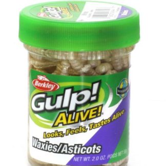 Berkley Gulp Alive Waxies White