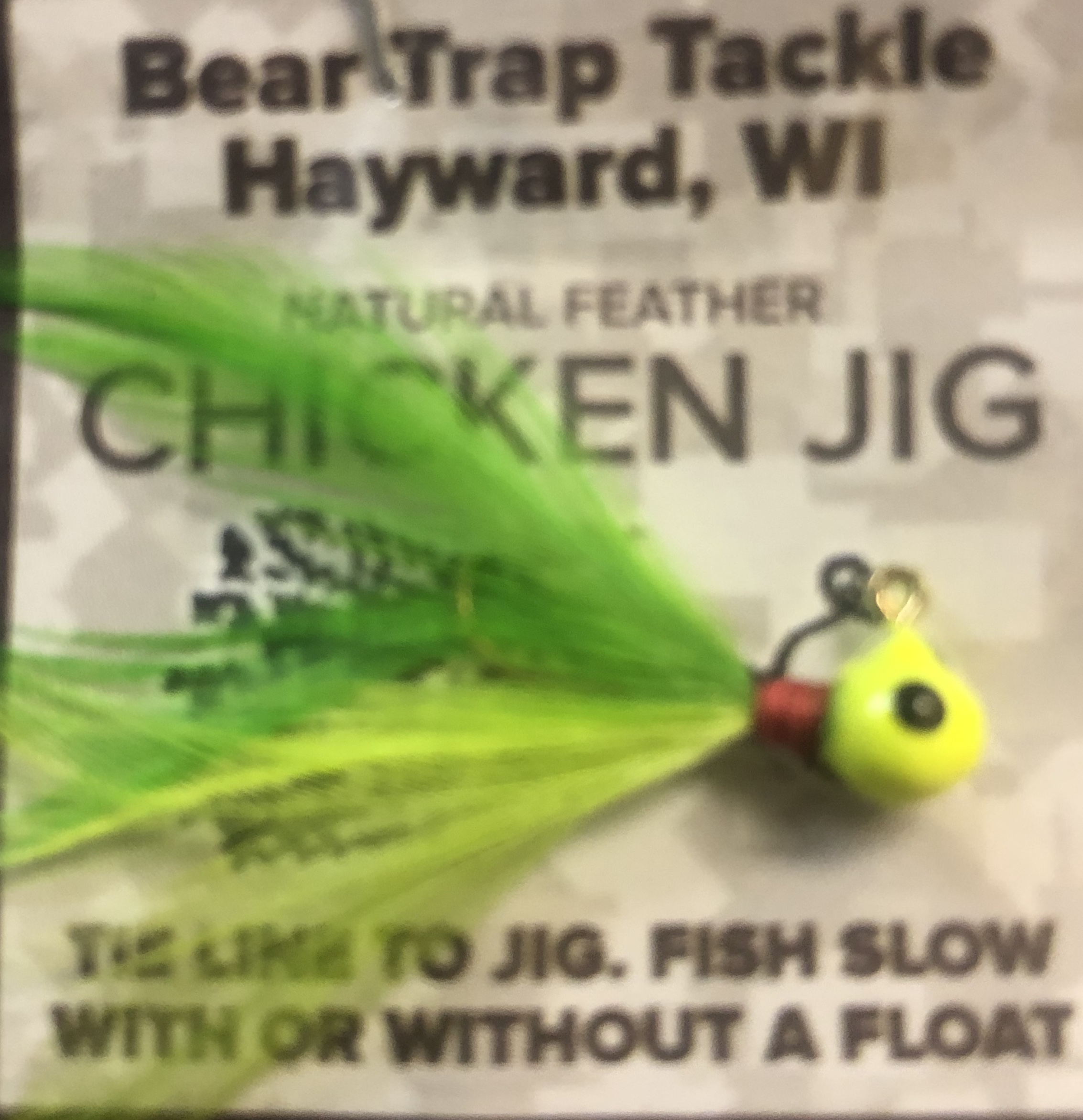 Bear Trap Lure Co. 1/32oz Chicken Jig - Image 4