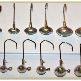 Shur-Set Football Head Jig - 5pk