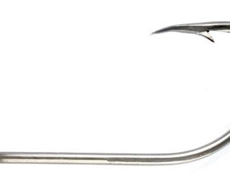 Eagle Claw Plain Shank Straight Eye Offset Hook