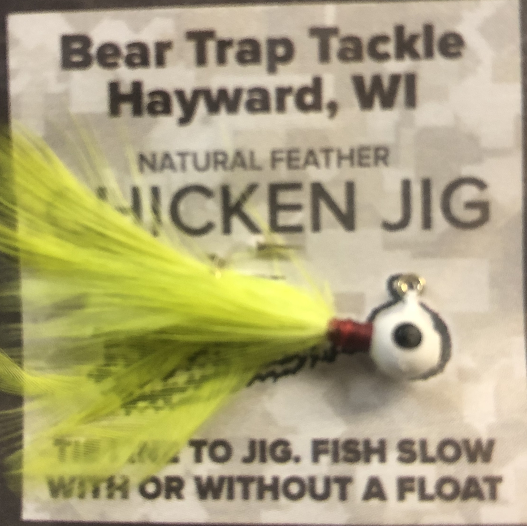 Bear Trap Lure Co. 1/32oz Chicken Jig - Image 12