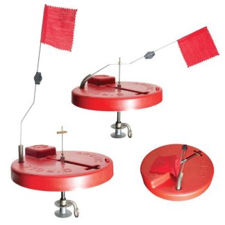 Beaver Dam 10" Red Round Tip-Up