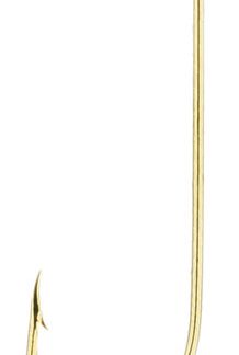 Eagle Claw Gold Aberdeen Light Wire Hook - 50pk