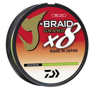 Daiwa J-Braid Grand X8 Braided Line - 150yd
