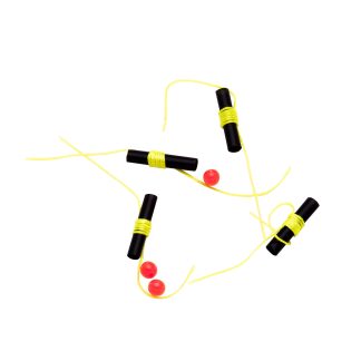 Thill Bobber Stops - Yellow