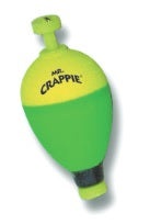 Bett's Mr. Crappie Pear Snap On Float - Weighted