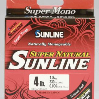 Sunline Super Natural Monofilament Line 330yd