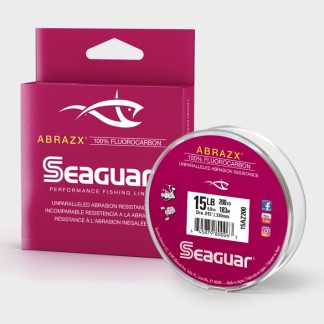 Seaguar AbrazX 100% Fluorocarbon Line - 200yd Spool