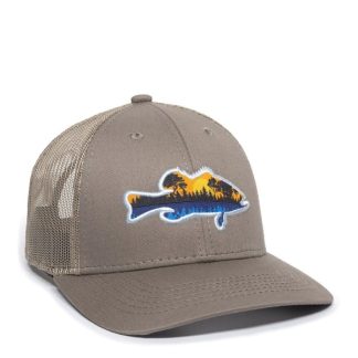 Outdoor Cap Largemouth Bass Meshback Cap
