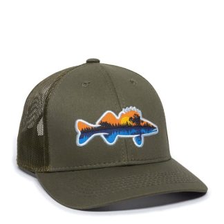Outdoor Cap Walleye Meshback Cap