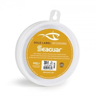 Seaguar Gold Label 100% Flourocarbon Leader Material - 25yd Spool