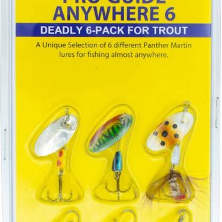 Panther Martin Pro Guide Anywhere Spinners 6 Pack Lure Kit