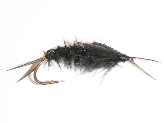 Gapen Hellgrammite Weighted Nymph Fly #10