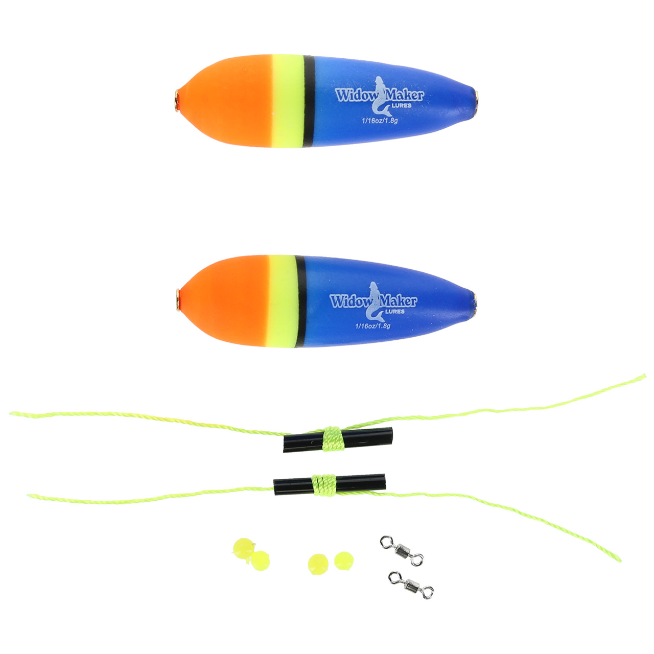 Widow Maker Lures GuideLine Slip Floats 2 per pack