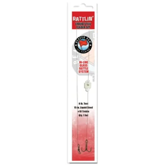 Beaver Dam Rattlin' Liquid Steel Ice Leaders