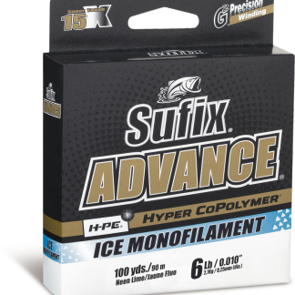 Sufix Advance Ice Monofilament - 100yd