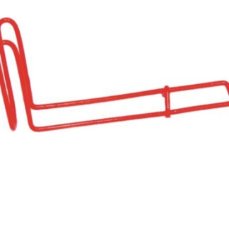 HT Enterprises Pail Wire Rod Holder Red